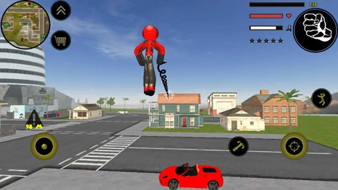 惊奇火柴人绳索英雄