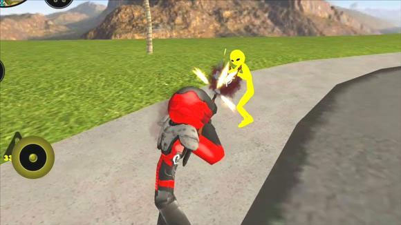 火柴英雄绳索城市