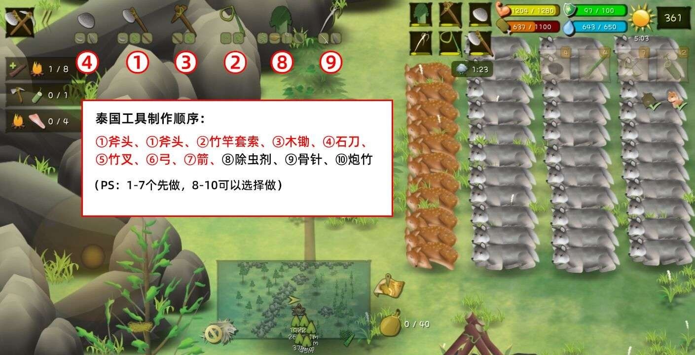 挨饿荒野中文版