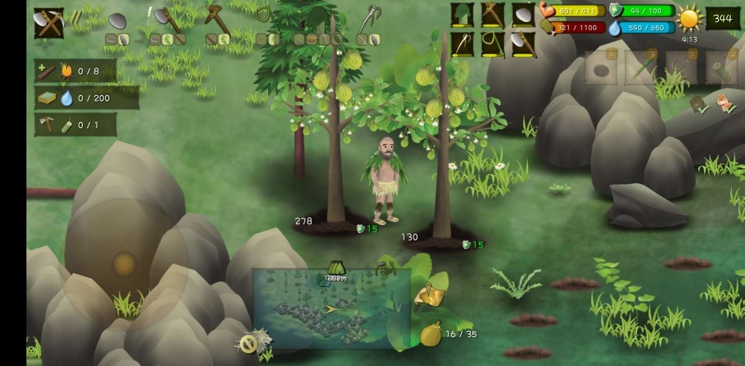 挨饿荒野中文版