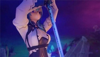 ViciNeko原神刻晴大战史莱姆全资源版