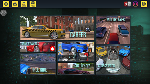 模拟出租车驾驶