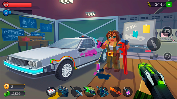 像素战斗僵尸突袭mod菜单