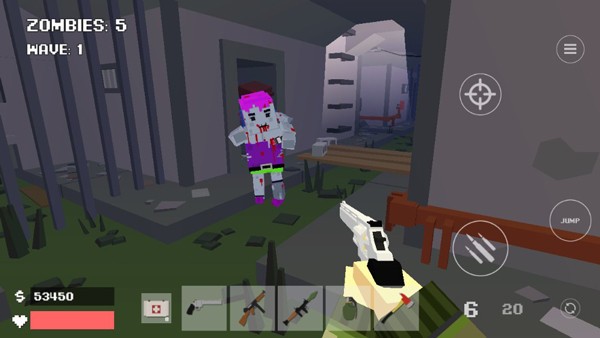 像素战斗僵尸突袭mod菜单