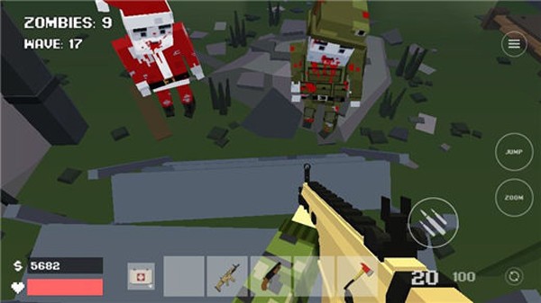 像素战斗僵尸突袭mod菜单