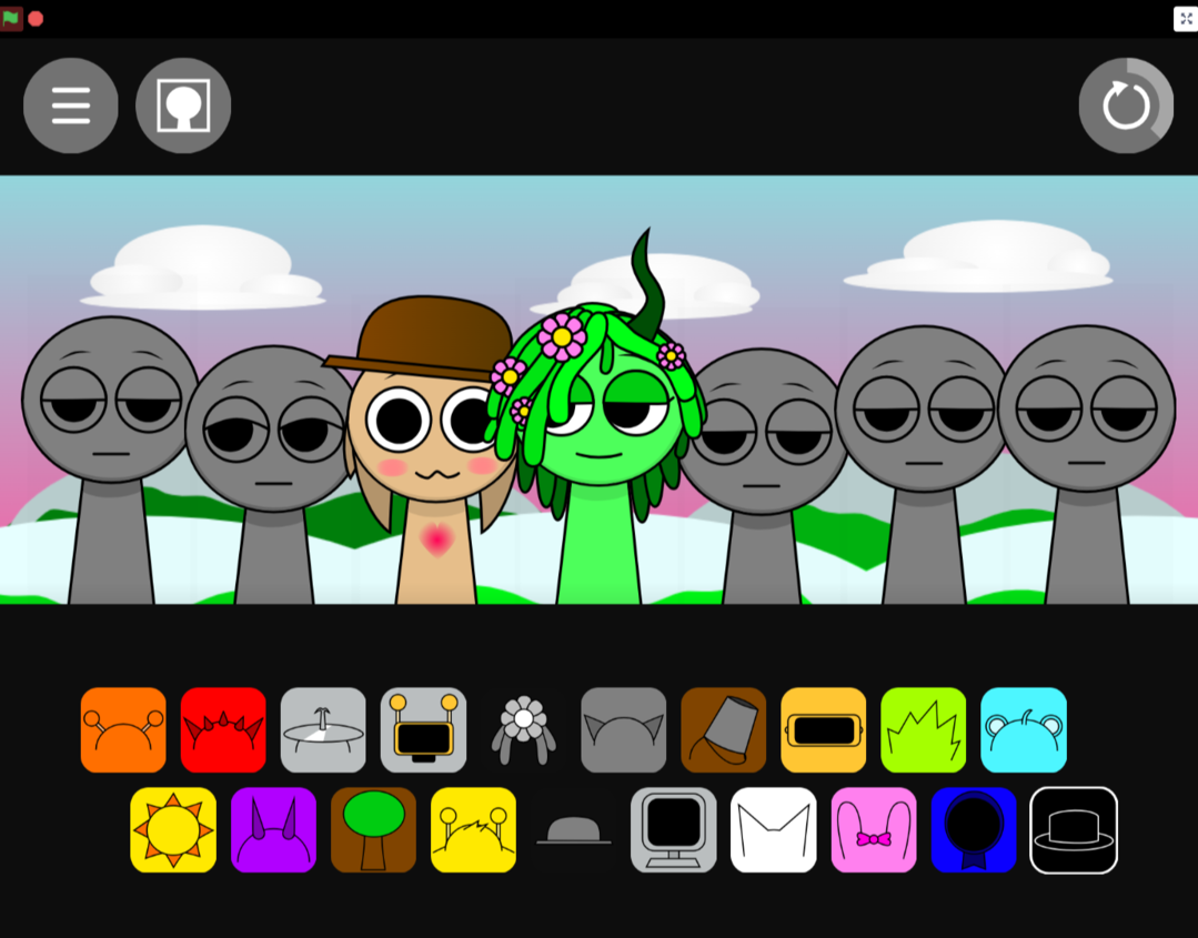 节奏盒子sprunki亲吻版