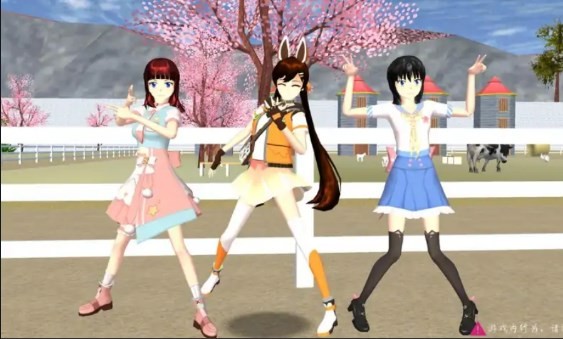 樱花校园模拟器英文版