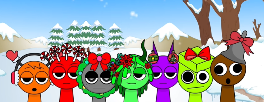 节奏盒子Sprunki圣诞节