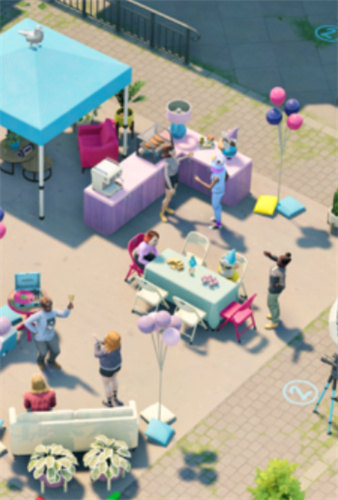 城市生活游戏与朋友