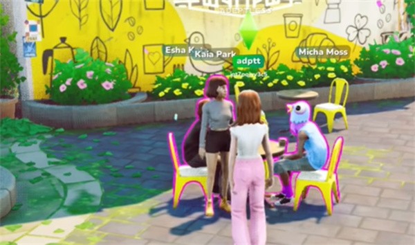 城市生活游戏与朋友