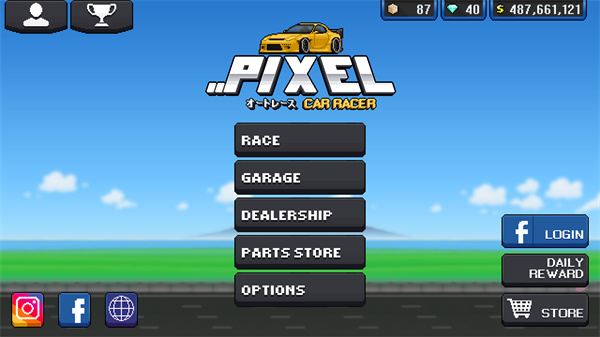 像素赛车手免费版