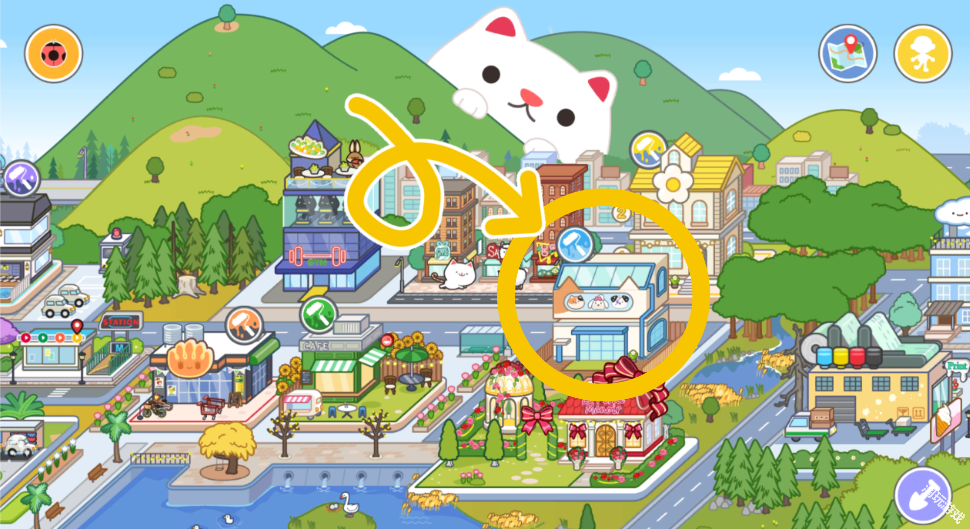 米加小镇宠物自建房