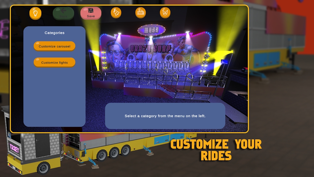 旋转木马模拟器