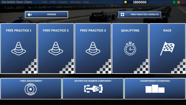 移动方程式赛车