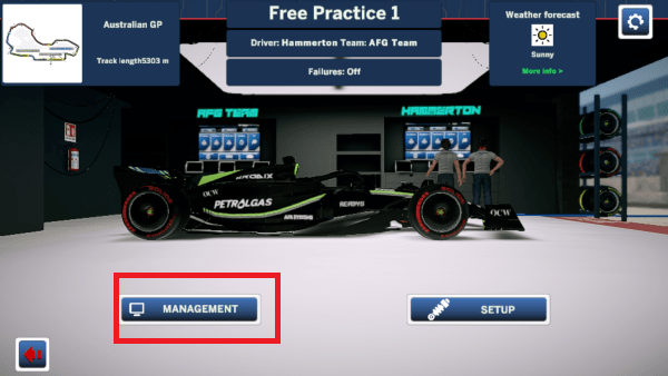 移动方程式赛车