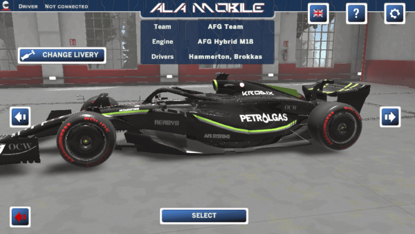 移动方程式赛车