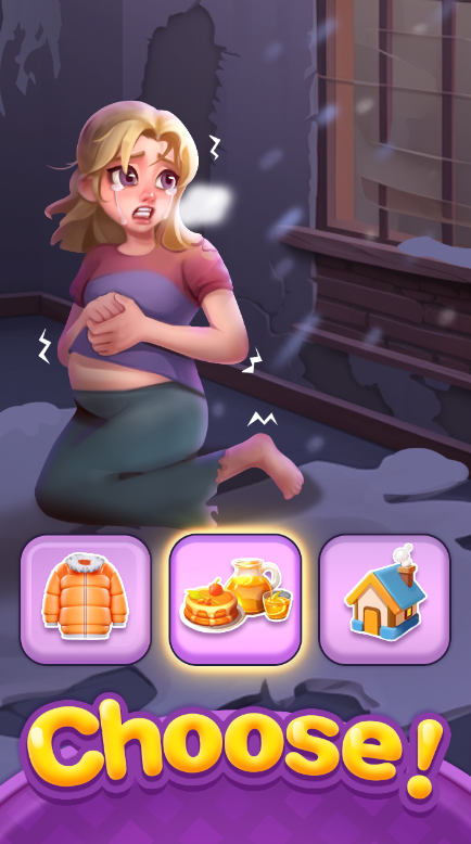 帮助主角解决困难