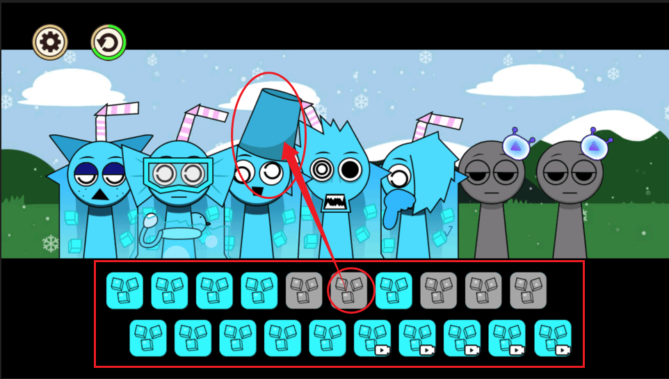 节奏盒子sprunki亲吻版