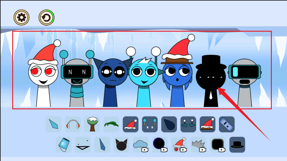 节奏盒子sprunki亲吻版