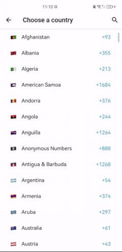 telephone安卓版注册账号