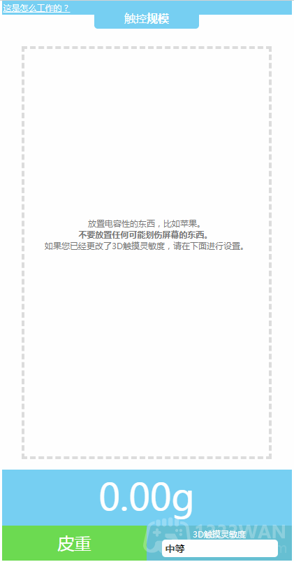 touchscale屏幕电子秤在线