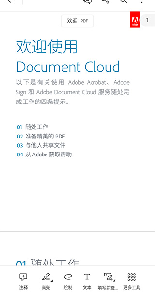 Adobe Acrobat Reader APP