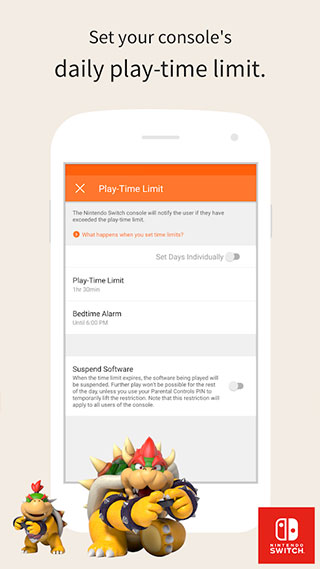 任天堂switch家长控制