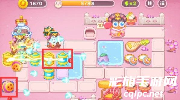 保卫萝卜4秋妃传2关攻略 秋妃传第2关图文通关解析[多图]图片3