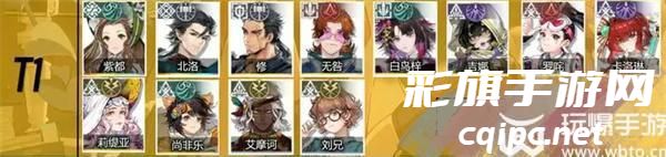 白荆回廊角色排行榜