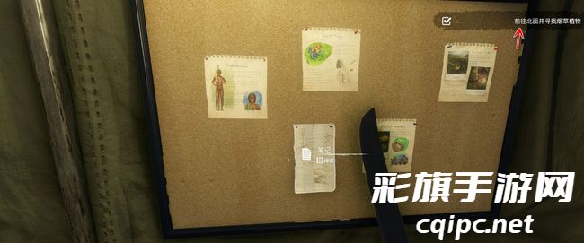 《绿色地狱》软木板位置介绍