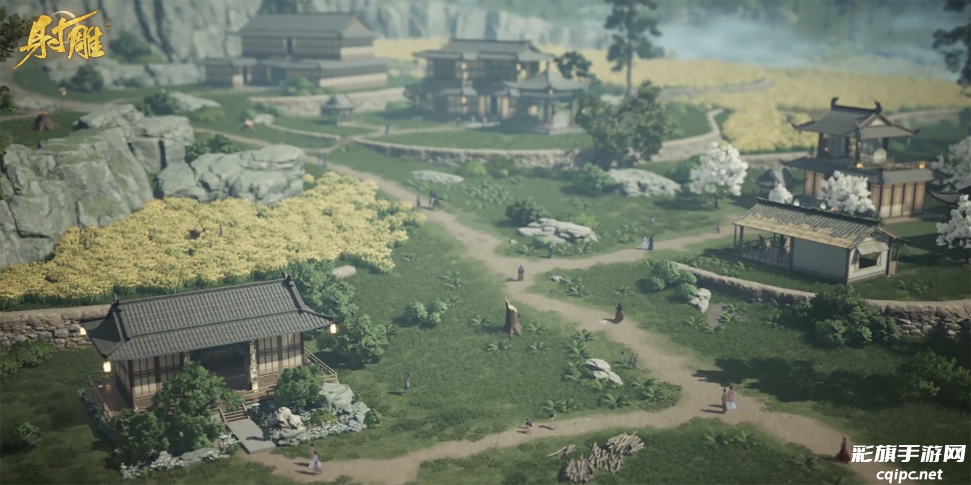 开测三天,网易《射雕》的玩家居然和NPC共同建了一座城