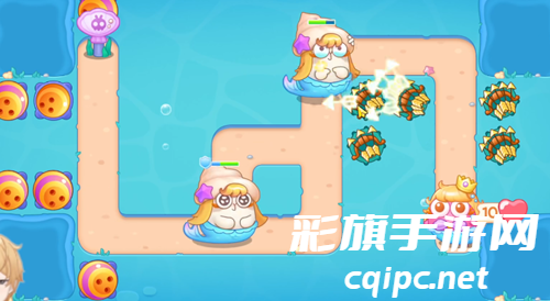 《保卫萝卜4》海的闺女第8关通关攻略