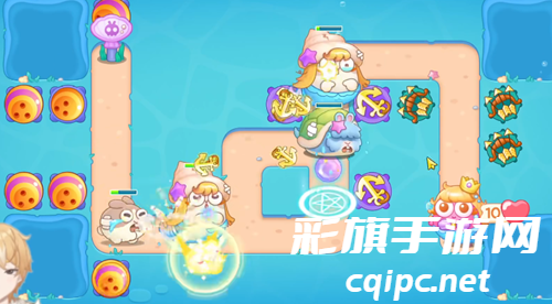 《保卫萝卜4》海的闺女第8关通关攻略