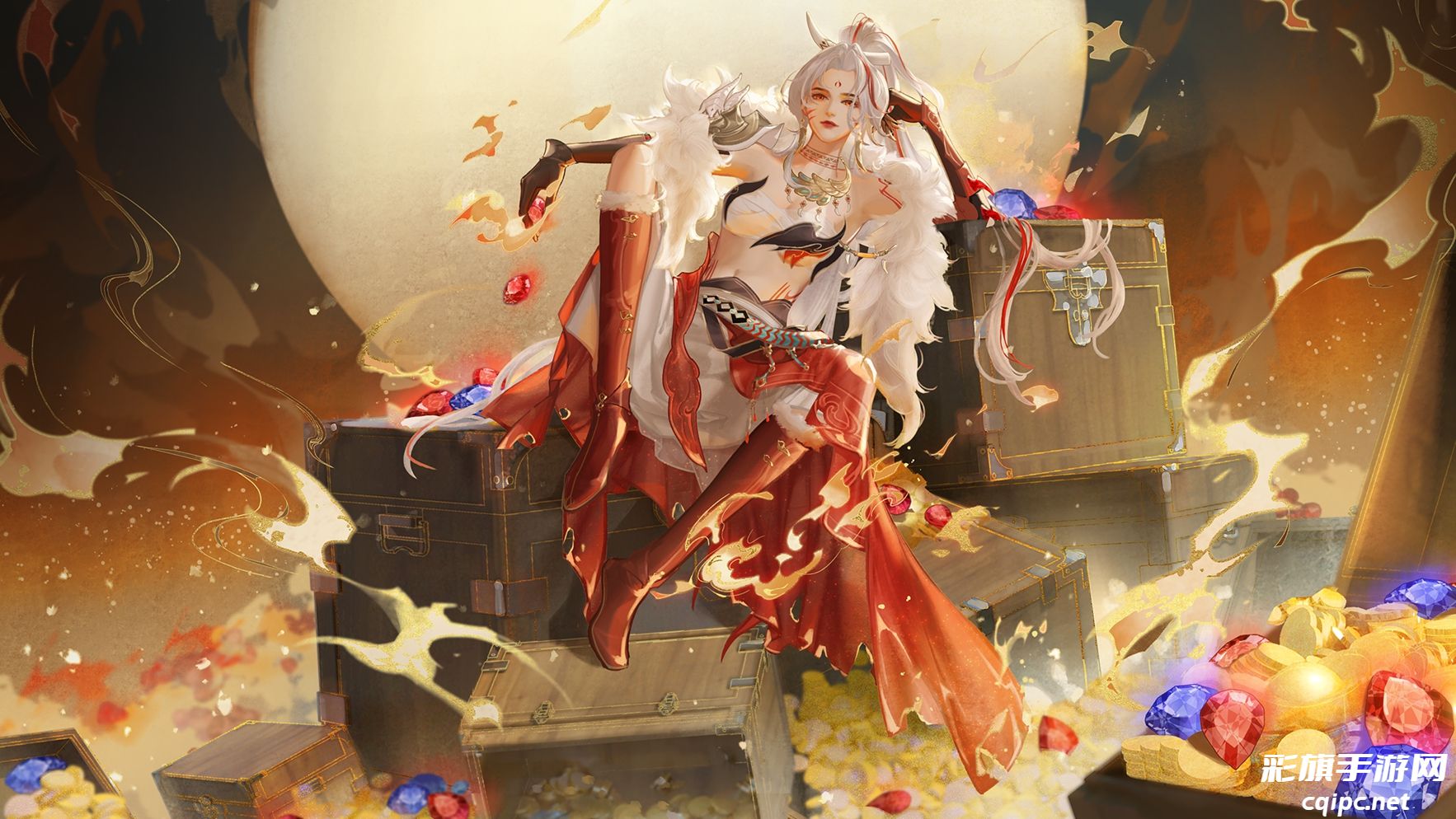 可交易穷奇化形皮肤免费抽!全新限定羽翼加码新春福利,万千豪礼聚首《天下》手游~