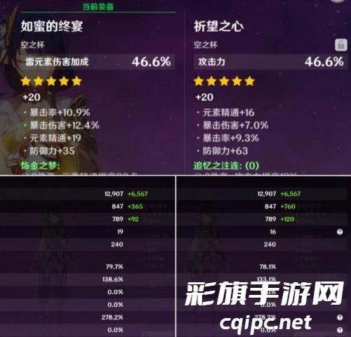 《原神》雷神用雷伤杯还是攻伤杯 雷电将军杯子伤害提升及选择推荐 《原神》雷神用雷伤杯还是攻伤杯 雷电将军杯子伤害提升及选择推荐