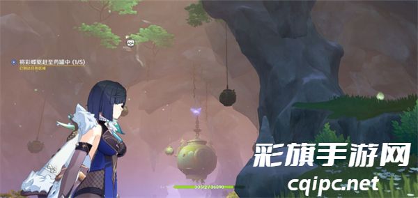 原神彩蝶翩然过谷中任务怎么完成