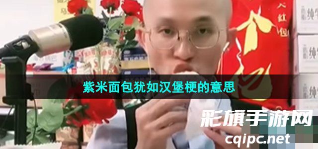 《抖音》紫米面包犹如汉堡梗的意思最新介绍