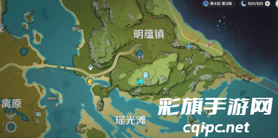 《原神》璃月飞行竞速位置分布