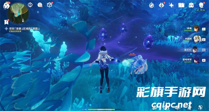 原神优兰尼娅湖水下解谜怎么完成