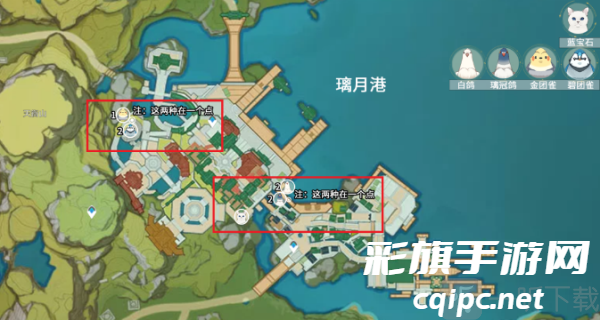 原神小动物分布位置大全 原神小动物分布位置介绍