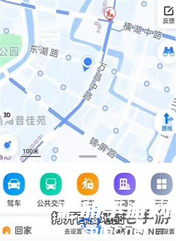 《百度地图》时光机打开位置