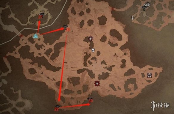 暗黑破坏神4莉莉丝祭坛全图位置-全莉莉丝祭坛分布