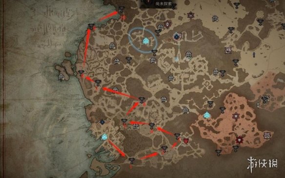 暗黑破坏神4莉莉丝祭坛全图位置-全莉莉丝祭坛分布