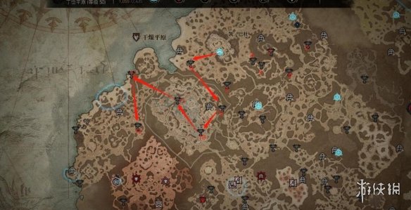 暗黑破坏神4莉莉丝祭坛全图位置-全莉莉丝祭坛分布