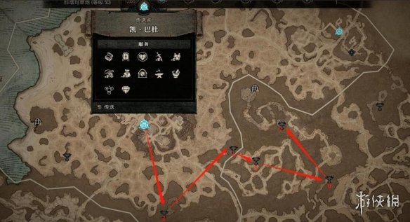 暗黑破坏神4莉莉丝祭坛全图位置-全莉莉丝祭坛分布