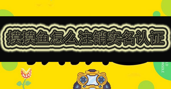 摸摸鱼怎么注销实名认证 实名认证取消方法一览