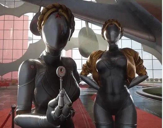 原子之心女机器人