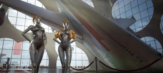 原子之心女机器人