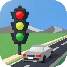 红绿灯路况