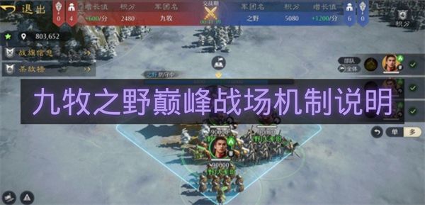 九牧之野巅峰战场机制说明-九牧之野巅峰战场是什么